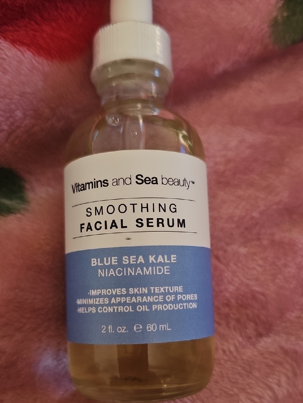 Blue Sea Kale Niacinamide Smoothing Facial Serum - Blue